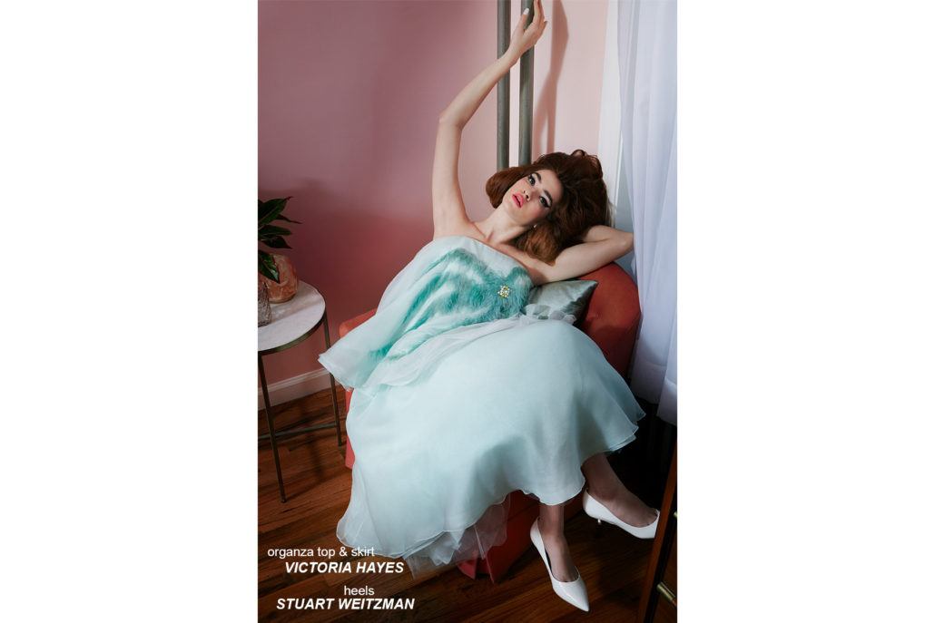 Model Liv Solo, from the Wilhelmina agency, stars in "Ne Me Quitte Pas" womenswear editorial for Ponyboy magazine. Photographed by Alexander Thompson, with styling by Xina Giatas.