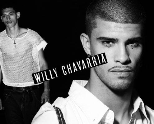 Models Alexis Chaparro and Jaad Belgaïd for Willy Chavarria for Spring 2019. Photography by Alexander Thompson for Ponyboy magazine.