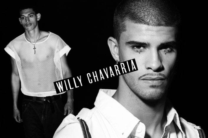 Models Alexis Chaparro and Jaad Belgaïd for Willy Chavarria for Spring 2019. Photography by Alexander Thompson for Ponyboy magazine.