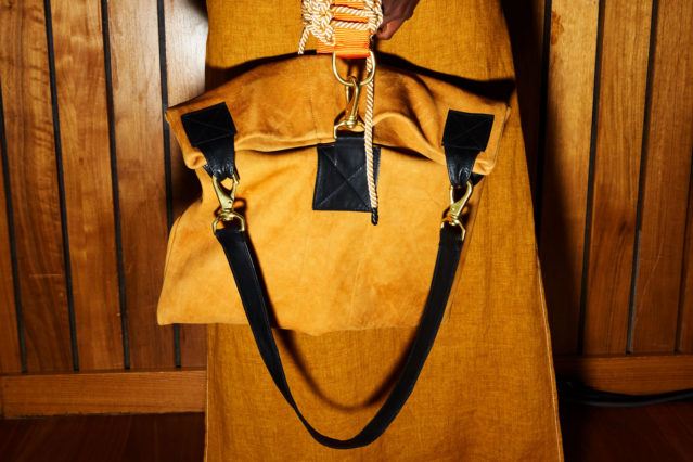A bag from Linder Spring/Summer 2019. Photographed by Alexander Thompson Ponyboy magazine.