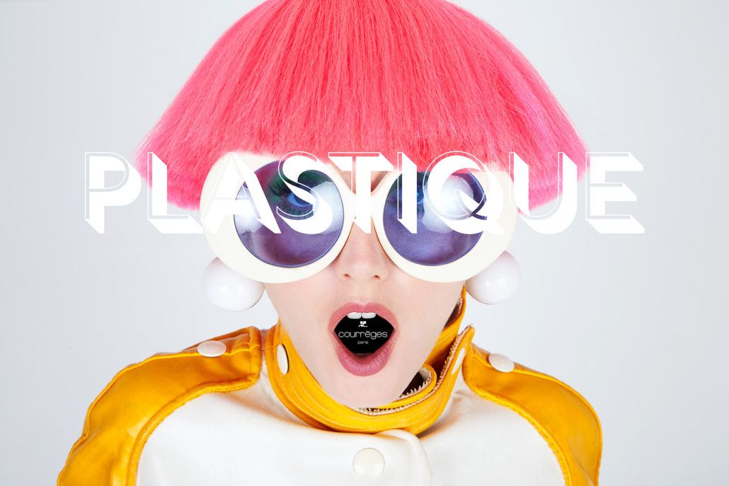 Plastique Courrèges starring model Stella Rose Saint Clair. Photographed by Alexander Thompson for Ponyboy magazine.