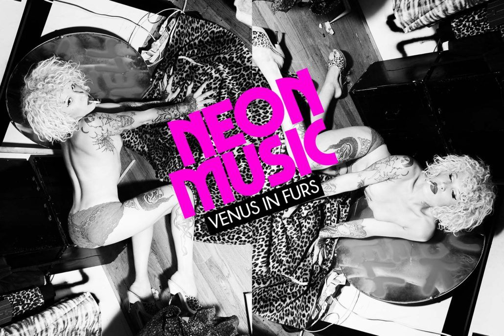Neon Music, "Venus In Furs" for Ponyboy magazine. Photographed in New York City by Alexander Thompson.