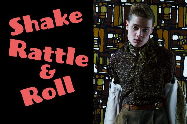 Shake Rattle & Roll. Model Jake Lauria photographed by Alexander Thompson for Ponyboy magazine.