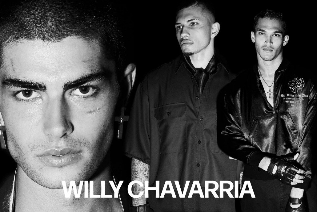 Willy Chavarria for Spring/Summer 2020. Photography by Alexander Thompson for Ponyboy magazine.