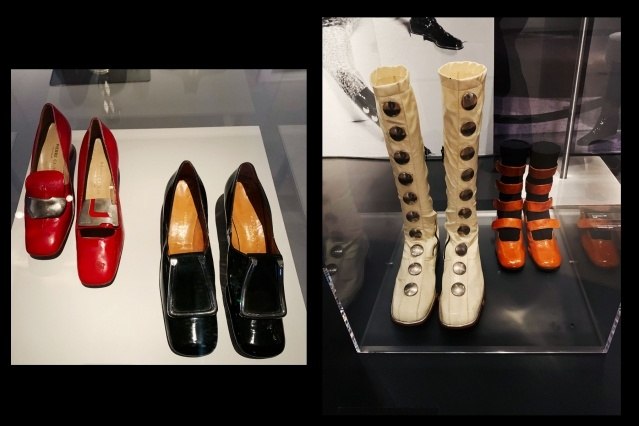 Vintage Pierre Cardin footwear at the Brooklyn Museum. Photographed by Alexander Thompson for Ponyboy magazine.