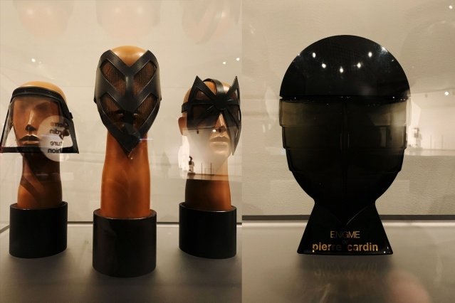 Vintage Pierre Cardin men's headwear at the Brooklyn Museum. Photographed by Alexander Thompson for Ponyboy magazine.