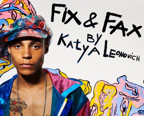 Fix & Fax by Katya Leonovich. Spring 2020. Photography by Alexander Thompson for Ponyboy magazine.