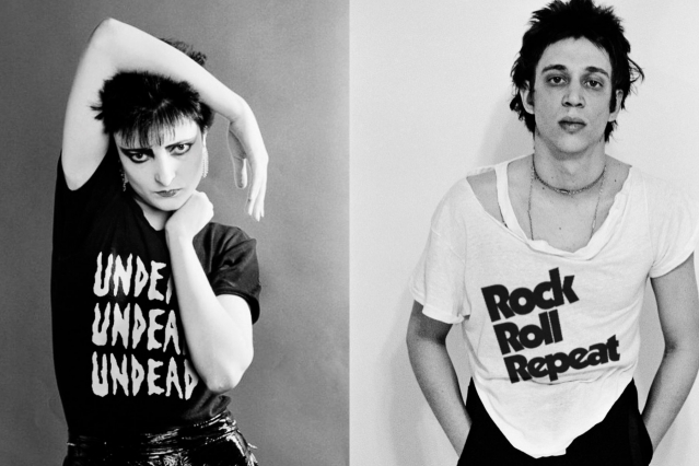 Siouxsie Sioux & Richard Hell. Rock Roll Repeat.