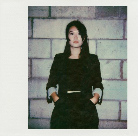 Polaroid of Ruby Wang by Alexander Thompson for Ponyboy magazine.