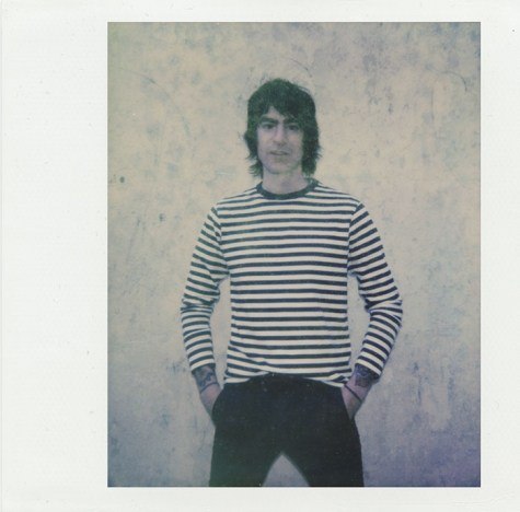 Polaroid of musician Sam Allen by Alexander Thompson for Ponyboy magazine.