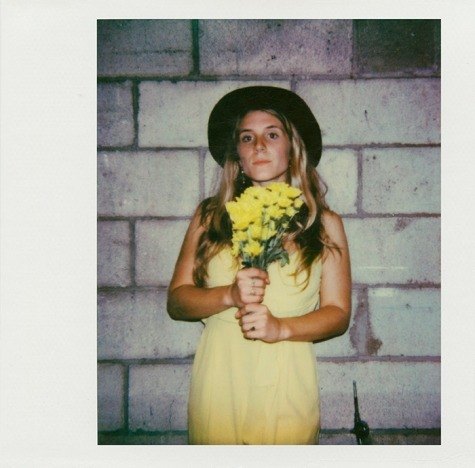 Polaroid of Sophie Cozine by Alexander Thompson for Ponyboy magazine.