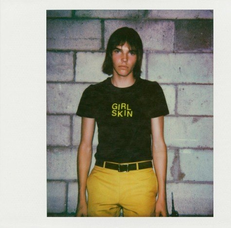 Polaroid of Stan Simons by Alexander Thompson for Ponyboy magazine.