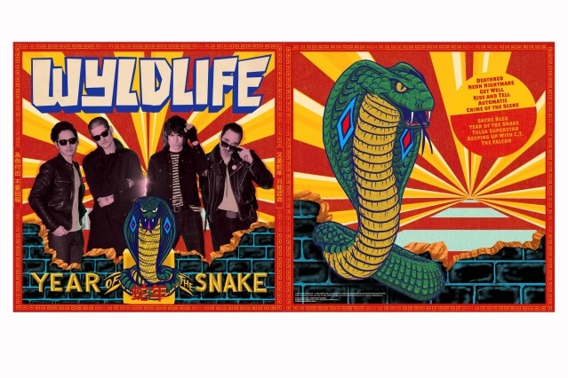 Album artwork for WYLDLIFE, Year of the Snake by Spencer Alexander. Ponyboy magazine.