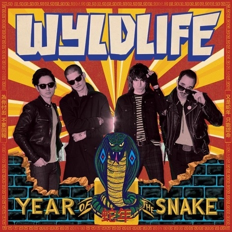 WYLDLIFE album artwork, Year of the Snake. Ponyboy magazine.