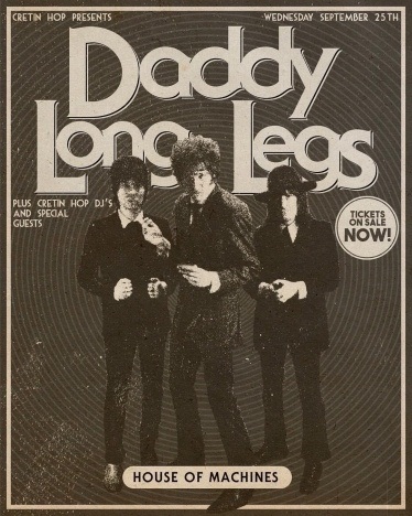 DADDY LONG LEGS flyer. Ponyboy magazine.