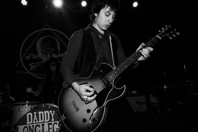Guitarist Murat Aktürk from DADDY LONG LEGS. Photographed by Alexander Thompson for Ponyboy magazine.