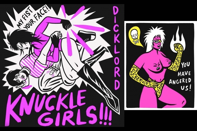 Feminist artwork by illustrator Ruth Mora. Ponyboy magazine.
