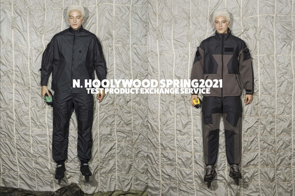 N. Hoolywood Spring 2021 - Test Product Exchange Service. New York Fashion Week. Ponyboy magazine.