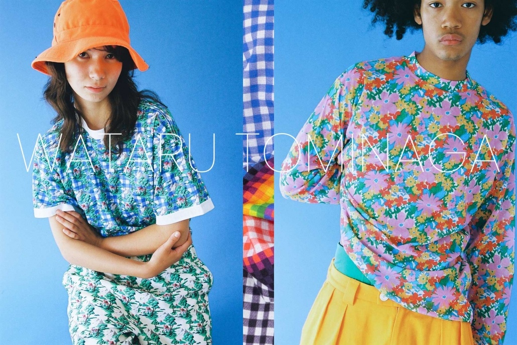 Wataru Tominaga collection for Spring/Summer 2021. Ponyboy magazine.