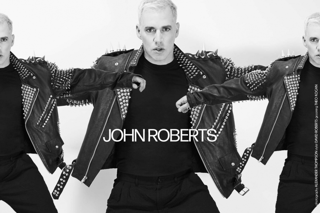 Musician John Roberts for Ponyboy magazine. Photography by Alexander Thompson.