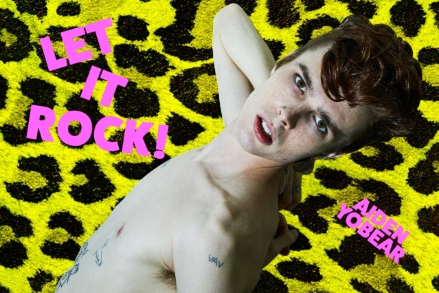Let It Rock! Musician/model Aiden Yobear photographed in NYC for Ponyboy magazine by Alexander Thompson.