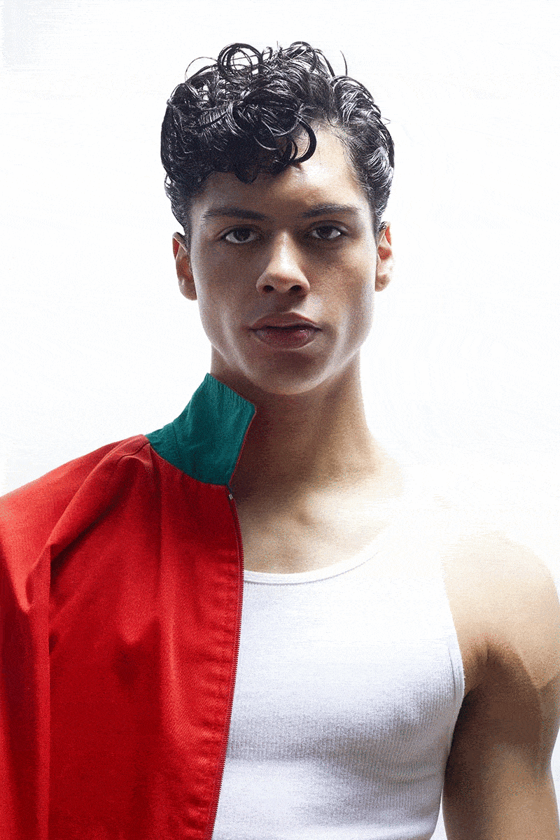 Xavier Lugo from State Management photographed for Ponyboy by Alexander Thompson.