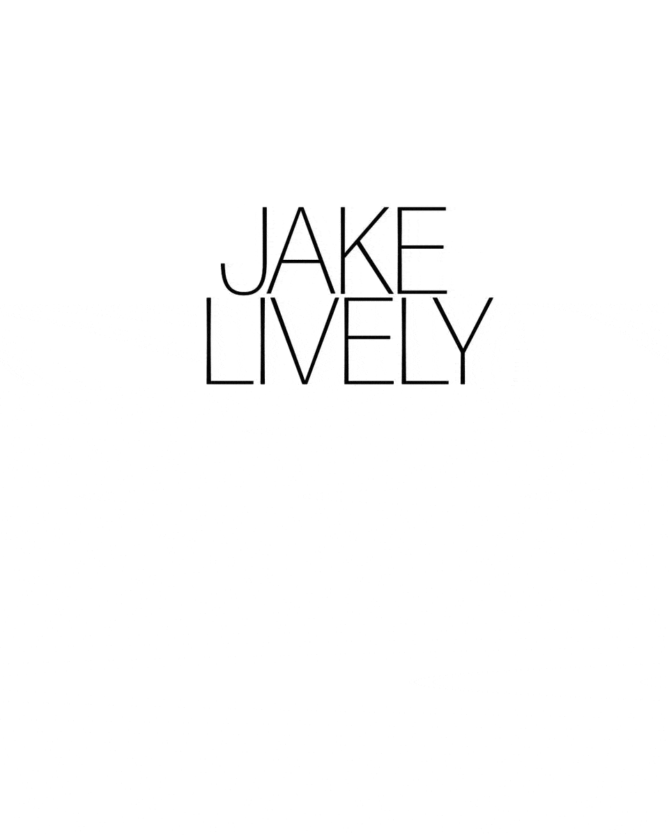 Model Jake Lively for Ponyboy.