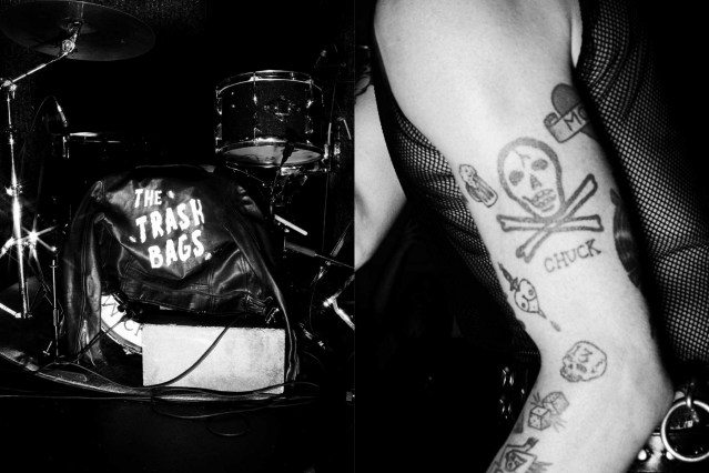 Detail shots of the Trash Bags for Ponyboy magazine. Photography by Alexander Thompson.