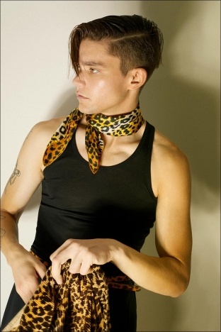 Model Wyatt Cooper from Crawford Models for Ponyboy magazine NY. Photographed by Alexander Thompson.