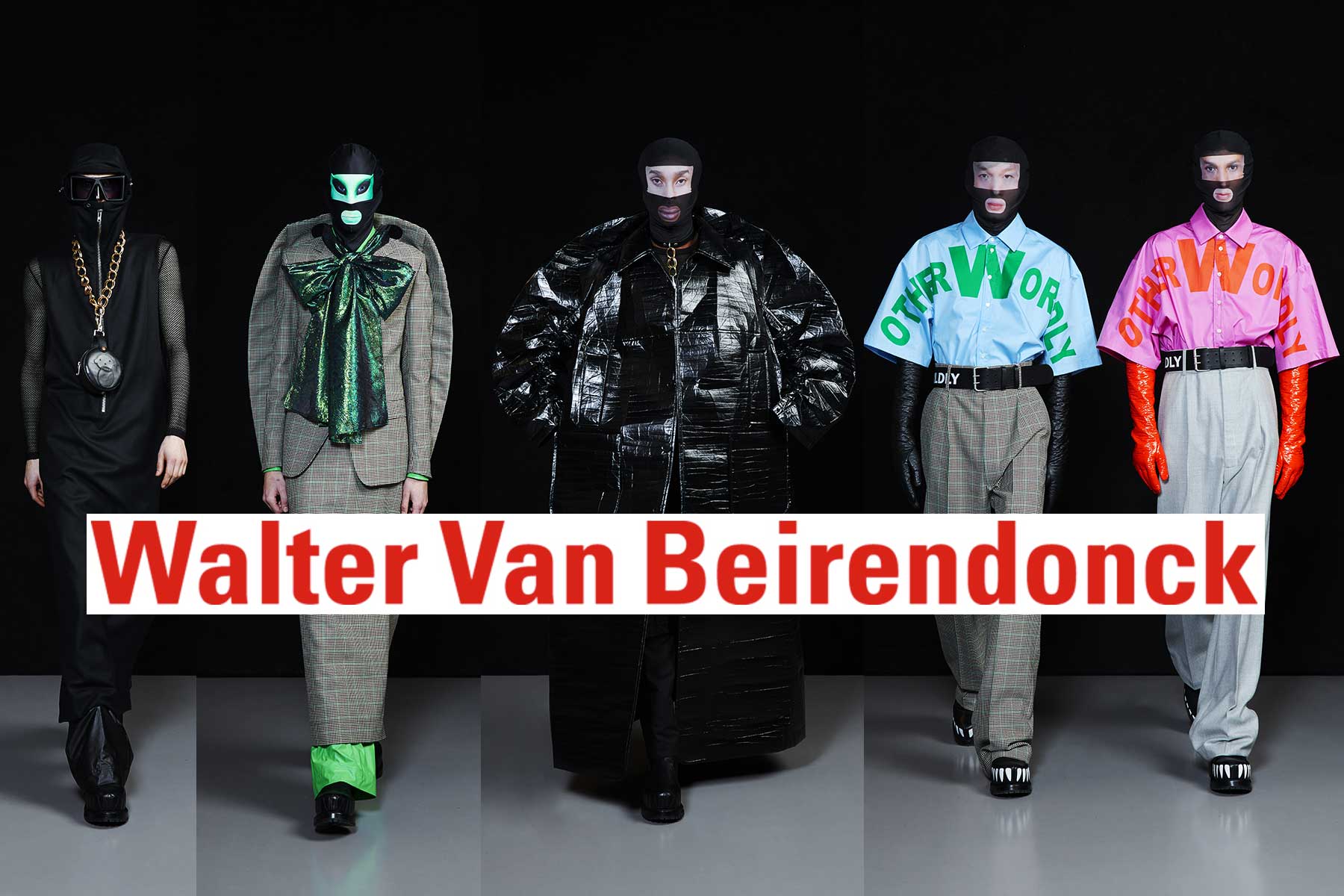 Walter Van Beirendonck, Belgian fashion designer and head of the
