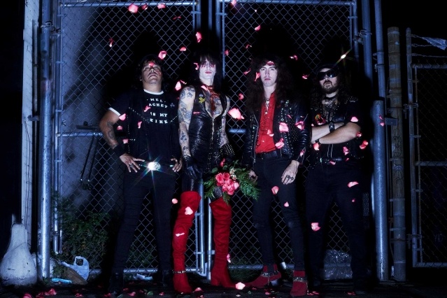 Killer Hearts band photographed in New York City by Alexander Thompson.