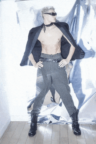 Model Aidan Scout for Ponyboy - GIF.