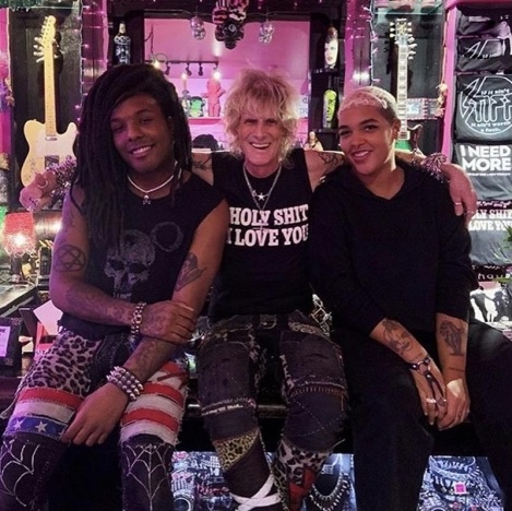 Axl Valentine, Jimmy Webb & Chyna Gay photographed at I NEED MORE.