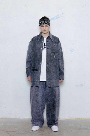 The KIDILL FW 2023-24 collection shown during Paris Fashion Week. Look 9. Ponyboy magazine.