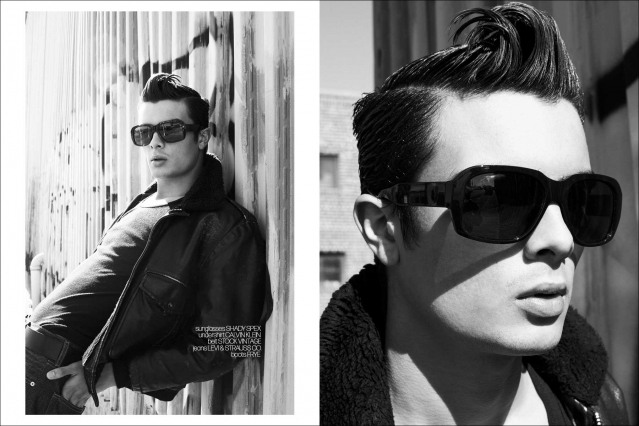 Kodakara Fletcher from Crawford Models for Ponyboy. Photography & styling by Alexander Thompson. Spread 2.