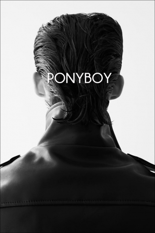 Model Chase Osthoff from Coven Management photographed for Ponyboy by Alexander Thompson. Logo.