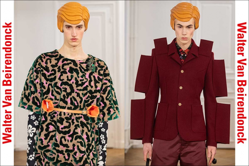 The Walter Van Beirendonck Autumn Winter 2024 - 2025 menswear collection.
