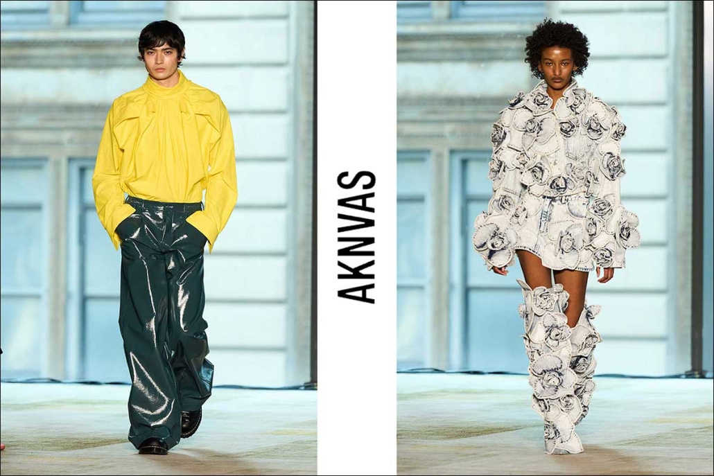 Aknvas Fall 2024 collection by Christian Juul Nielsen. Ponyboy magazine.