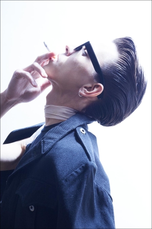Model Andy Gertner from Crawford Models. Photographed for Ponyboy by Alexander Thompson. Look 8 -2.
