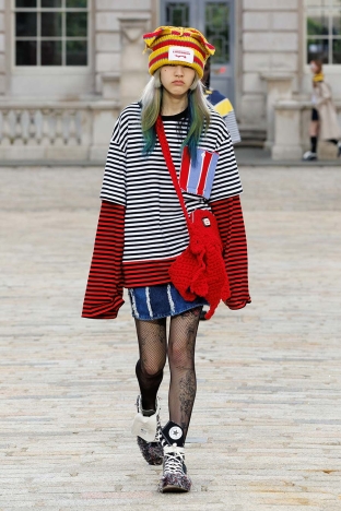 Charles Jeffrey LOVERBOY AW24 runway - LOOK 23.