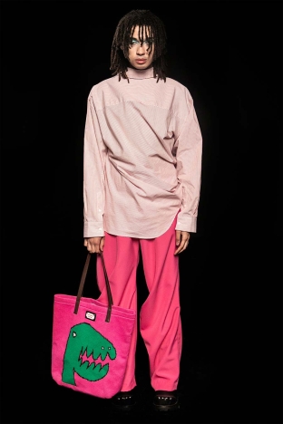 The Charles Jeffrey LOVERBOY AW 2025 collection. Look 11.