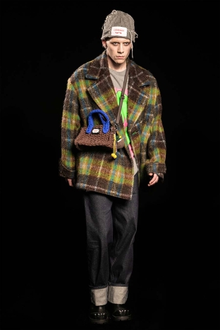 The Charles Jeffrey LOVERBOY AW 2025 collection. Look 16.