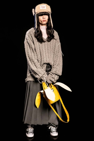 The Charles Jeffrey LOVERBOY AW 2025 collection. Look 2.