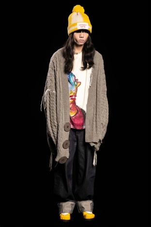 The Charles Jeffrey LOVERBOY AW 2025 collection. Look 26.