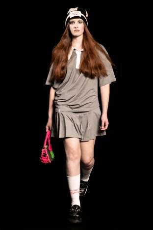 The Charles Jeffrey LOVERBOY AW 2025 collection. Look 28.