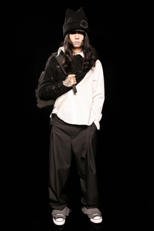 The Charles Jeffrey LOVERBOY AW 2025 collection. Look 29.