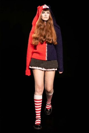 The Charles Jeffrey LOVERBOY AW 2025 collection. Look 32.