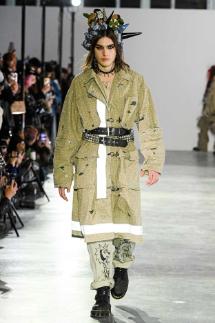 The KIDILL Fall Winter 2025 collection. Look 18.