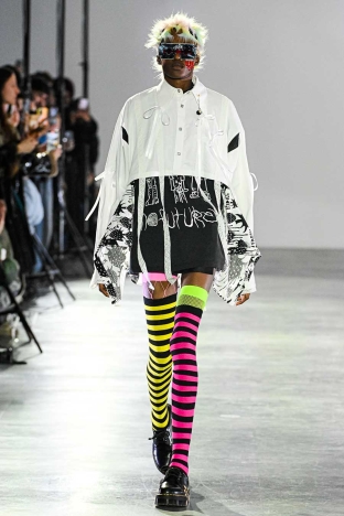 The KIDILL Fall Winter 2025 collection. Look 25.