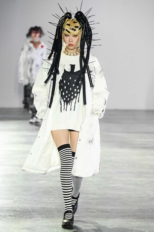 The KIDILL Fall Winter 2025 collection. Look 26.